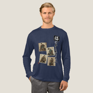 T-shirt En Tri-matière "Even a Cat's Paws" Japanese Cat Art