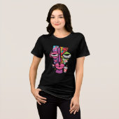 T-shirt En Tri-matière Évolution de l'amour numérique (Recto plein)