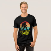 T-shirt En Tri-matière Expert Bigfoot Cache-Cache Drôle (Recto plein)