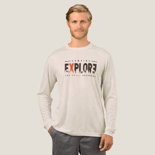 T-shirt En Tri-matière Explorateur Urbain (Mode clair) Homme Manche Lon