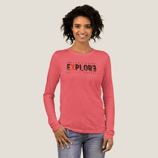 T-shirt En Tri-matière Explorateur Urbain (Mode clair) | Manche longue po (Recto complet)