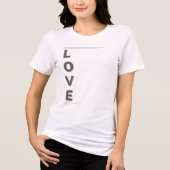 T-shirt En Tri-matière Expressions d'amour (Recto)