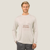 T-shirt En Tri-matière Extra Strong – Built Different (Recto complet)