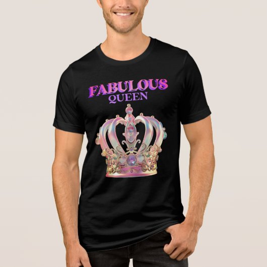 T-shirt En Tri-matière Fabulous Queen (Recto)