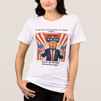 T-shirt En Tri-matière "Face à l'adversité" Sweatshirt Trump