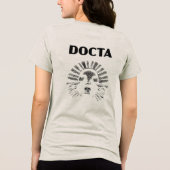 T-shirt En Tri-matière Face de maille de la Docta (Verso)