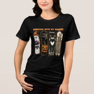 T-shirt En Tri-matière Faire du Charme Avec Mes Potes Personnages Drôles