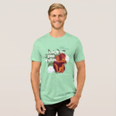 T-shirt En Tri-matière "Faisons ça" Singe - Le Lotus Blanc (Recto plein)