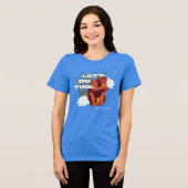 T-shirt En Tri-matière "Faisons ça" Singe - Le Lotus Blanc (Recto plein)