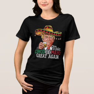 T-shirt En Tri-matière Faisons de nouveau grande la fête de Cinco de Mayo
