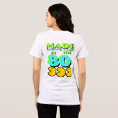 T-shirt En Tri-matière Fait dans les années 80 (Verso intégral)