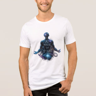 T-shirt En Tri-matière Fait d'étoiles – Intelligence cosmique artificiell