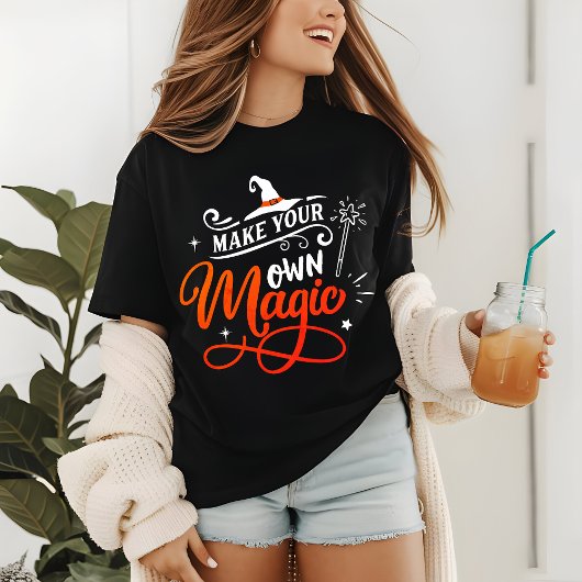 T-shirt En Tri-matière Faites votre propre magie | Halloween