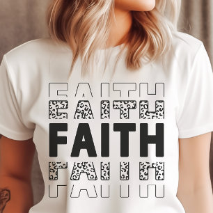 T-shirt En Tri-matière Faith Bold Design Christian