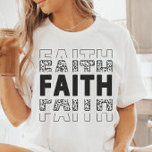 T-shirt En Tri-matière Faith Bold Design Christian
