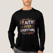 T-shirt En Tri-matière Faith Over Everything – Bold Belief (Recto)
