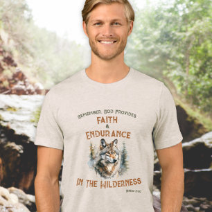 T-shirt En Tri-matière Faith Wolf Christian