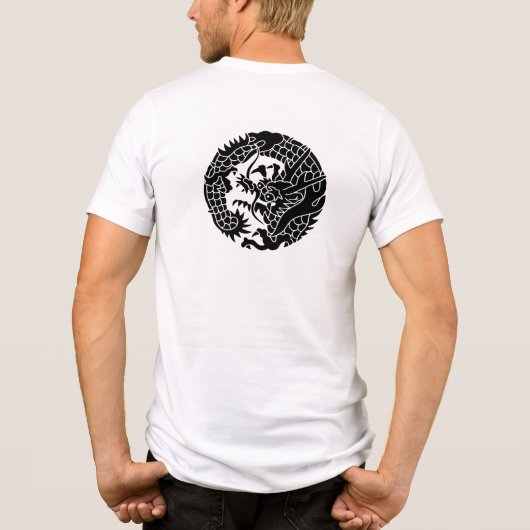 T-shirt En Tri-matière Famille Japonaise Crest-Dragon (Verso)