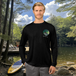 T-shirt En Tri-matière Famille Loon, lac Butterfield