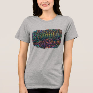 T-shirt En Tri-matière Family Vibes