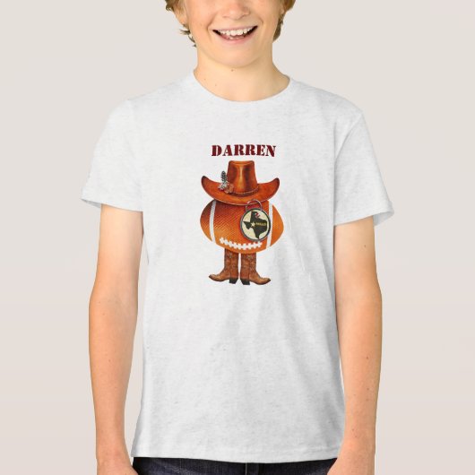 T-shirt En Tri-matière Fan de football du Texas (Recto)