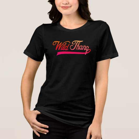 T-shirt En Tri-matière Fantaisie Drôle Conception Unisex | Chemise Wild T (Recto)