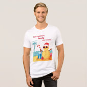 T-shirt En Tri-matière Fantaisie Noël Noël Noël Noël Snowman (Recto plein)