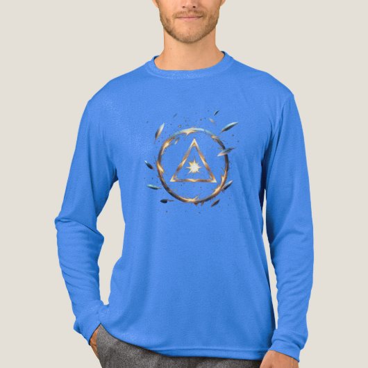 T-shirt En Tri-matière Fantasy Emblem with Floating Blades – Magical Ener (Recto)