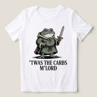 T-shirt En Tri-matière Fantasy Frog design for humor – Blame the Carbs