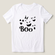 Fantôme de visage d'Halloween BOO