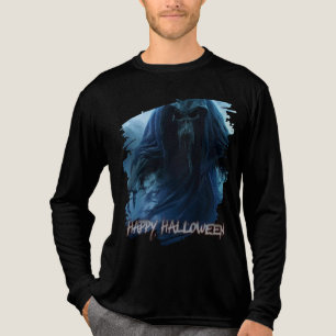 T-shirt En Tri-matière Fantôme noir dans un paysage infernal - Halloween