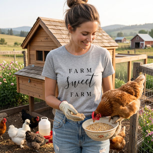 T-shirt En Tri-matière Farm Sweet Farm Tee