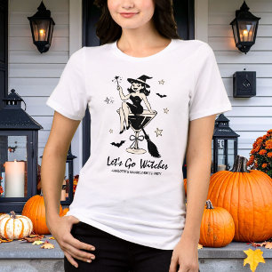 T-shirt En Tri-matière Féerique Entrons Sorcières Halloween Enterrement d