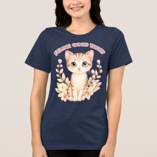 T-shirt En Tri-matière félin bien aujourd'hui