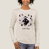 T-shirt En Tri-matière Feminist Witch Halloween T-Shirt | “Witch Please " (Recto)