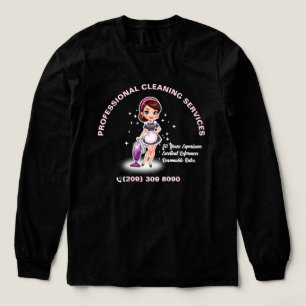 T-shirt En Tri-matière Femme de ménage Magnet Voiture Ménage Maison Netto