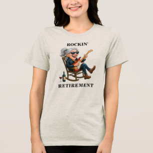 T-shirt En Tri-matière Femme drôle à la retraite