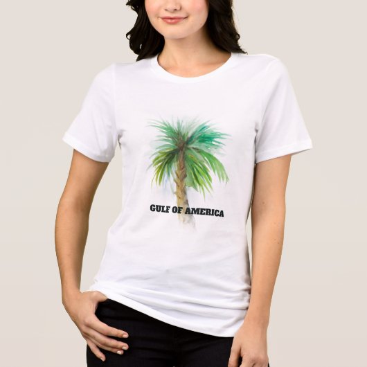 T-shirt En Tri-matière Femmes du Golfe d'Amérique (Recto)