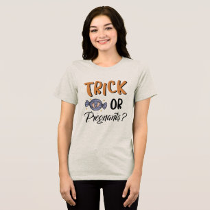 T-shirt En Tri-matière Femmes enceintes Halloween