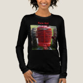 T-shirt En Tri-matière Ferme fille (Recto)