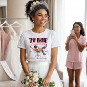 T-shirt En Tri-matière Fête de Bachelorette Western personnalisée Cadea