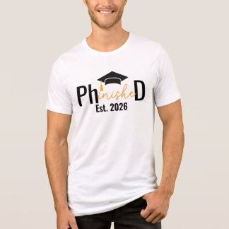 T-shirt En Tri-matière Fête de graduation amusante de l'étudiant de PHD