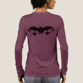 T-shirt En Tri-matière Fête des chauves-souris Halloween (Verso)