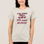 T-shirt En Tri-matière Fête des frères et soeurs (Recto)