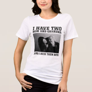 T-shirt En Tri-matière Fête des grands-parents Grand-mère personnalisée