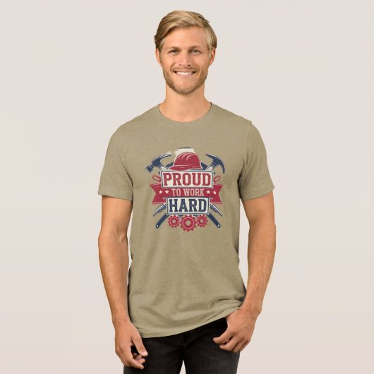 T-shirt En Tri-matière Fête du travail (Recto plein)