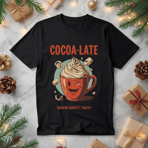T-shirt En Tri-matière Feu de cacao - Funny Noël Hot Cocoa Pun