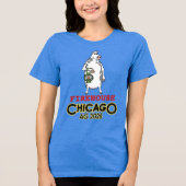 T-shirt En Tri-matière Feu de femmes à Chicago Daisy Tee (Recto)