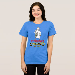 T-shirt En Tri-matière Feu de femmes à Chicago Daisy Tee