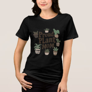 T-shirt En Tri-matière Fier maman Plante